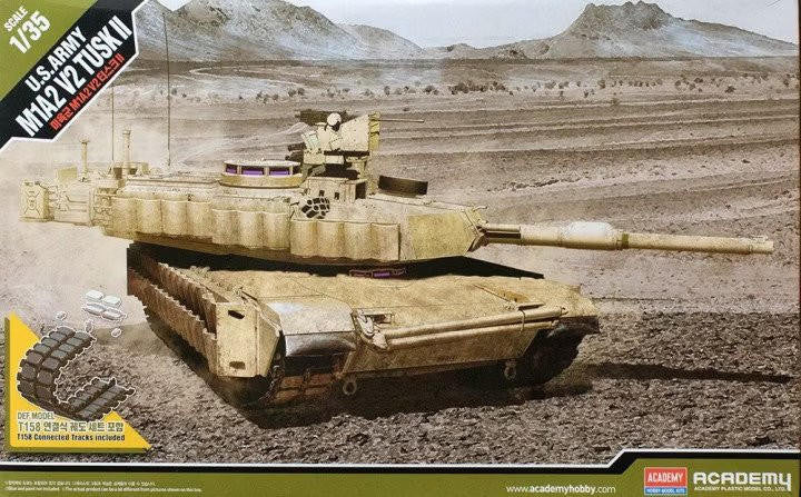 Academy 1/35 M1A2 V2 TUSK II Abrams 13504